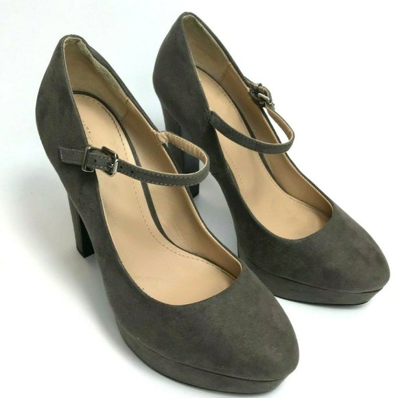 Zara Shoes - Zara Trafaluc Buckle Strap Platform Block Heels